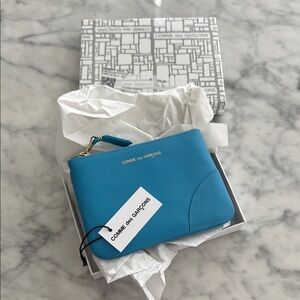 Comme des Garcons Vibrant Blue Pouch